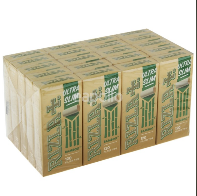 Rizla Bamboo Filtre Ultra Slim di 5,7 mm