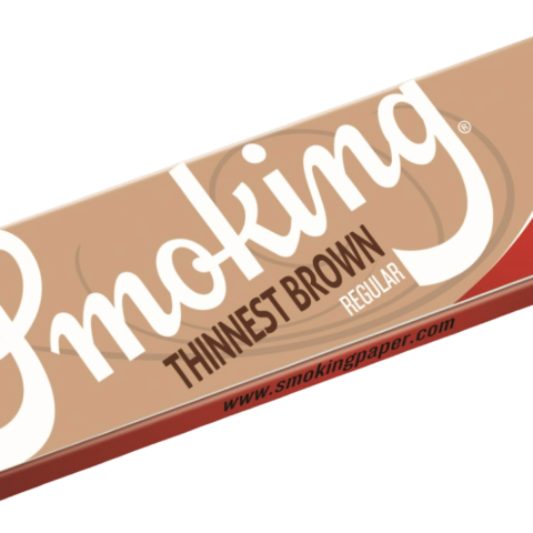 Cartine Smoking Thinnest brown Regular Marronne Singole 50 Libretti