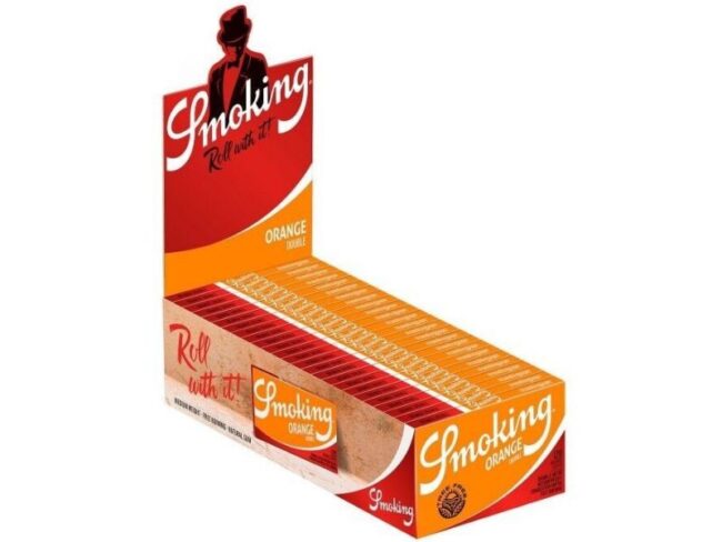 Cartine Smoking Orange Regolare Corte Arancia