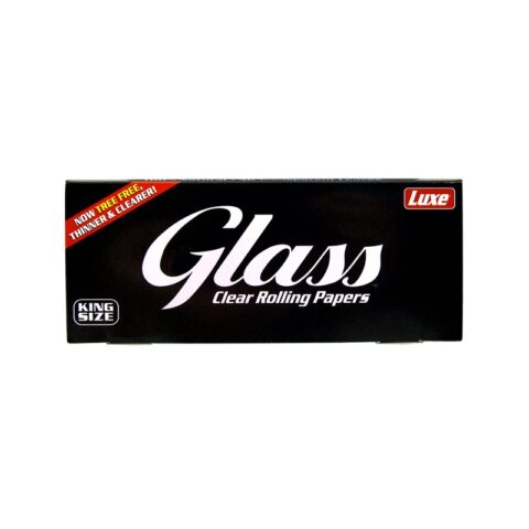 Cartine Glass Clear Cellulosa Lunghe Trasparenti King Size